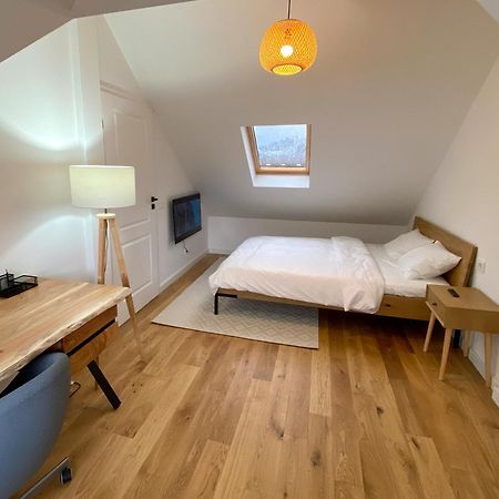 Apartamento The Cosy Attic At Casuta Fulgu' Borşa Exterior foto